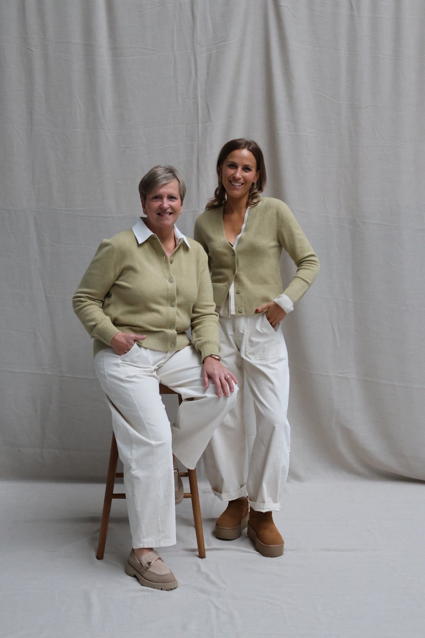 Jeanne balloon trousers offwhite