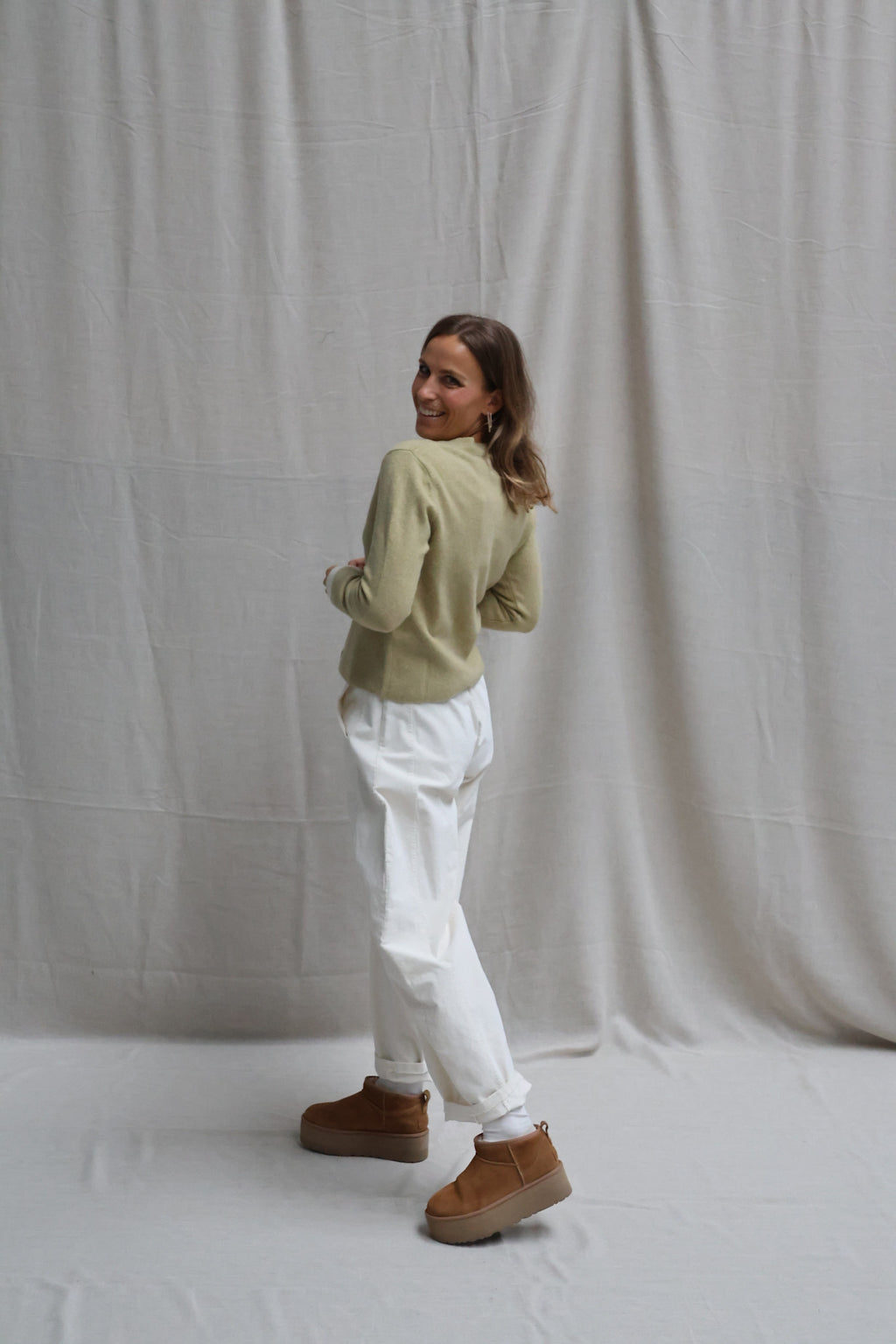 Fleur colorblock cardigan