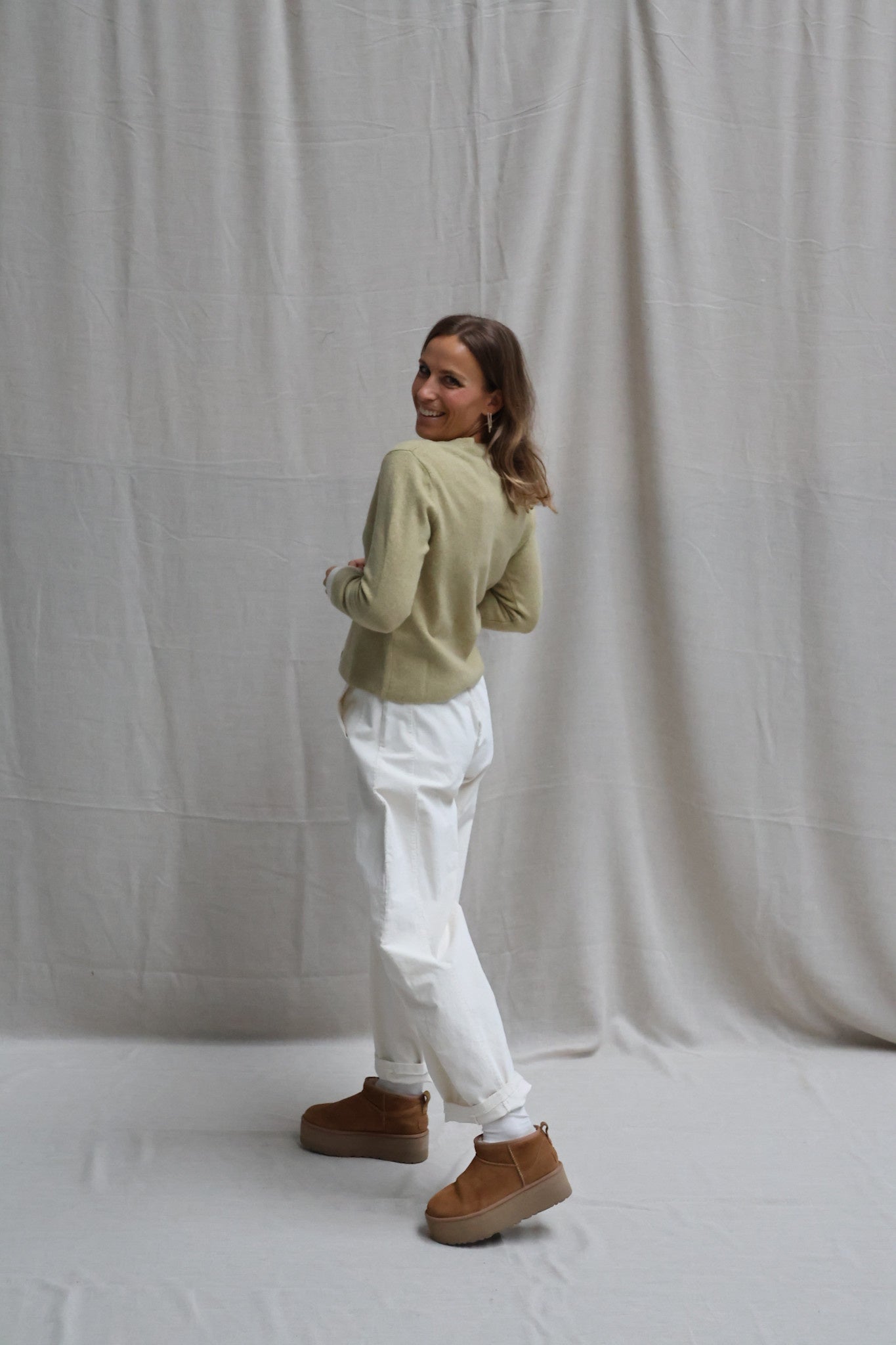 Fleur colorblock cardigan