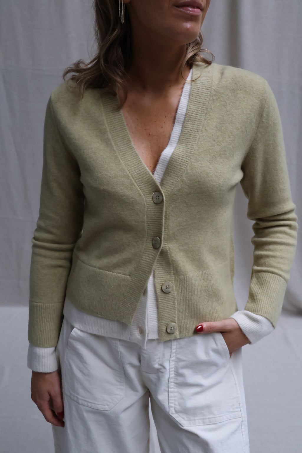 Fleur colorblock cardigan