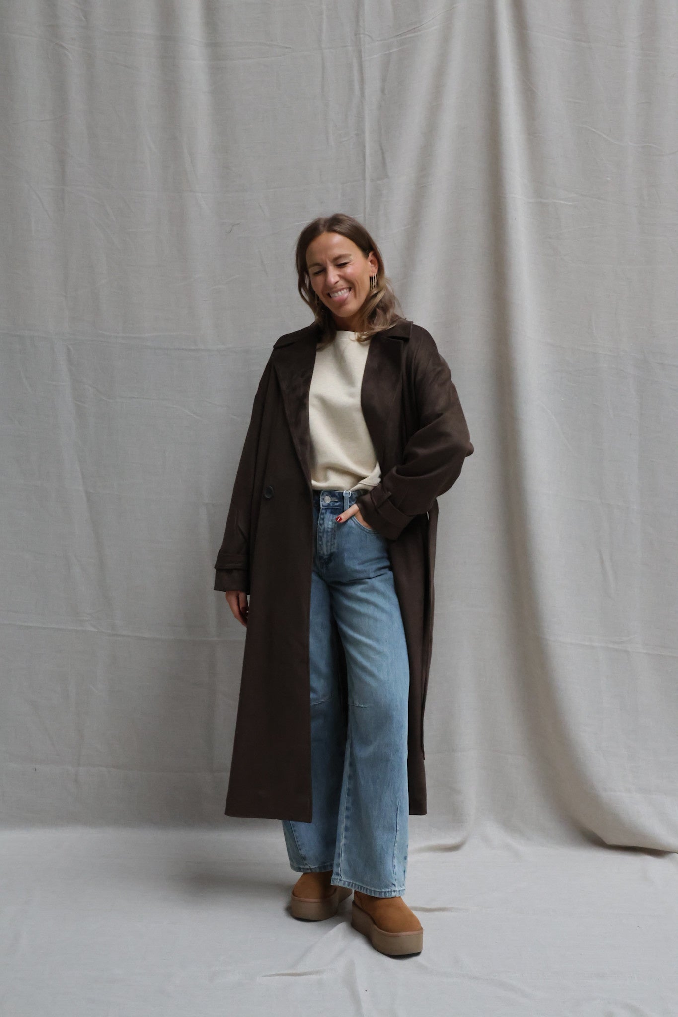 Justine sweater soft camel