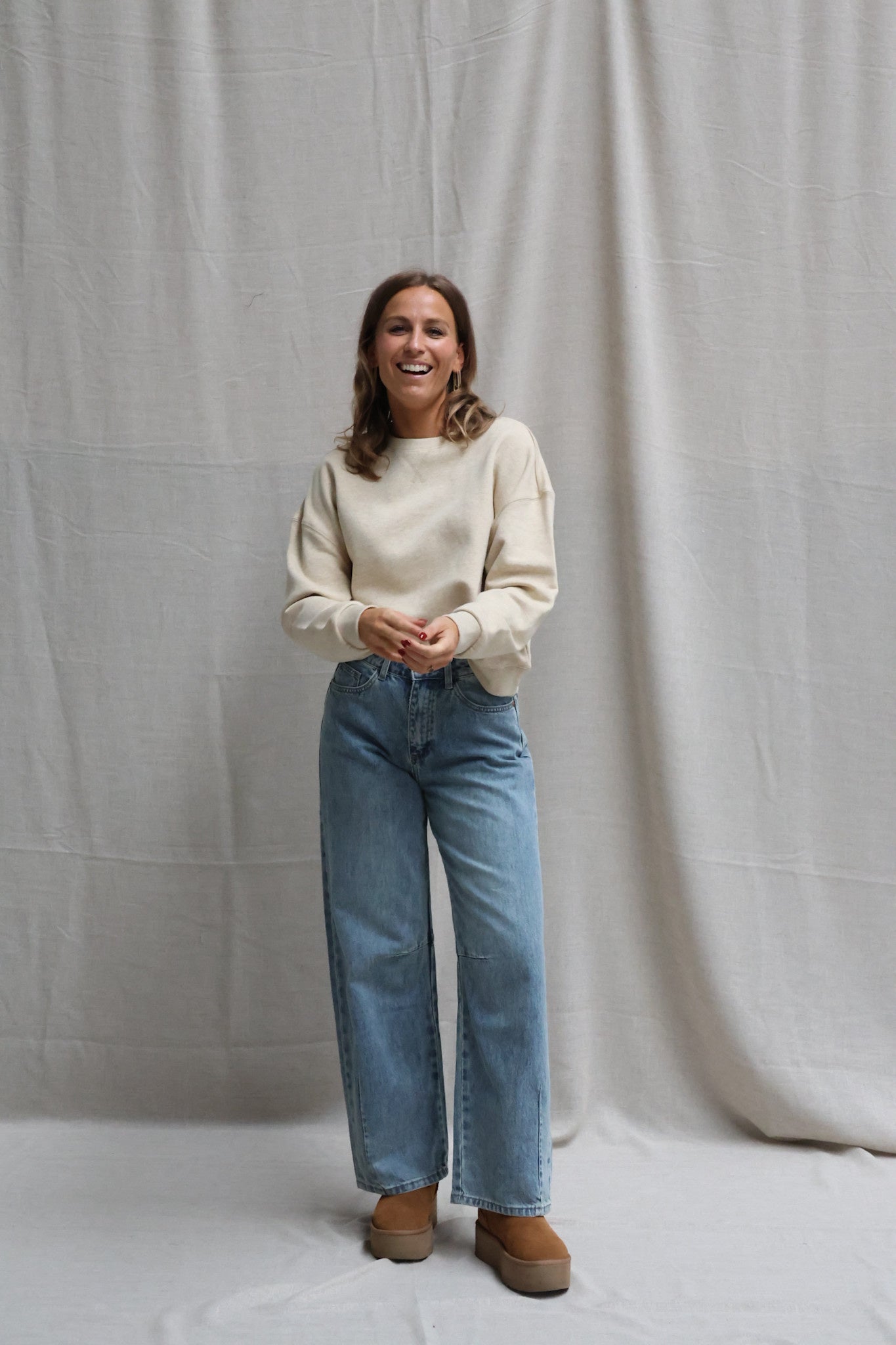 Justine sweater soft camel