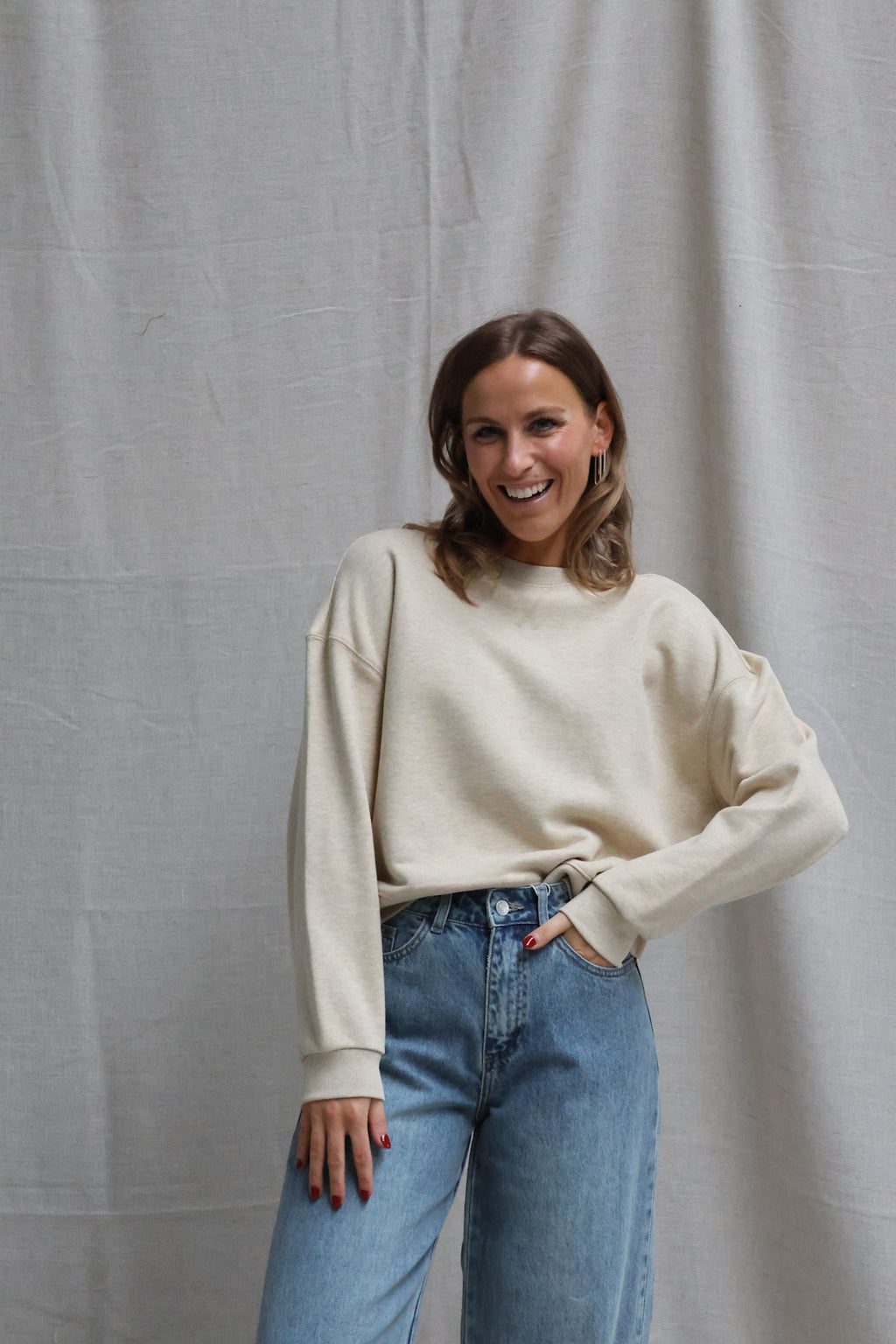 Justine sweater soft camel