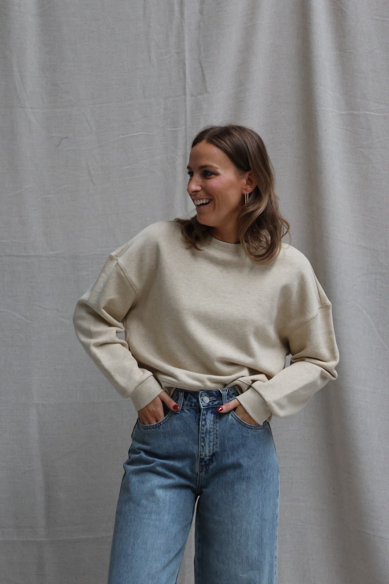Justine sweater soft camel