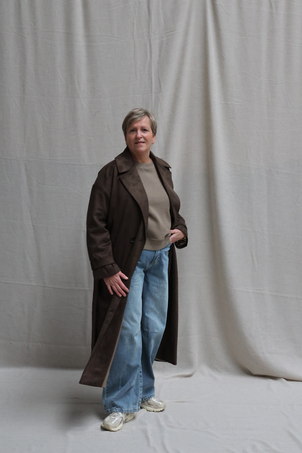 Justine sweater kaki