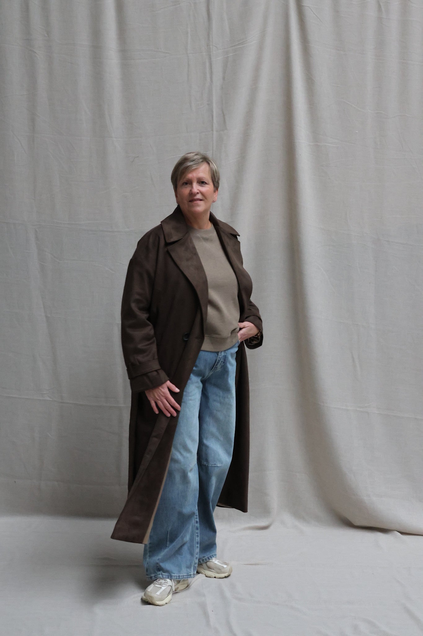 Justine sweater kaki