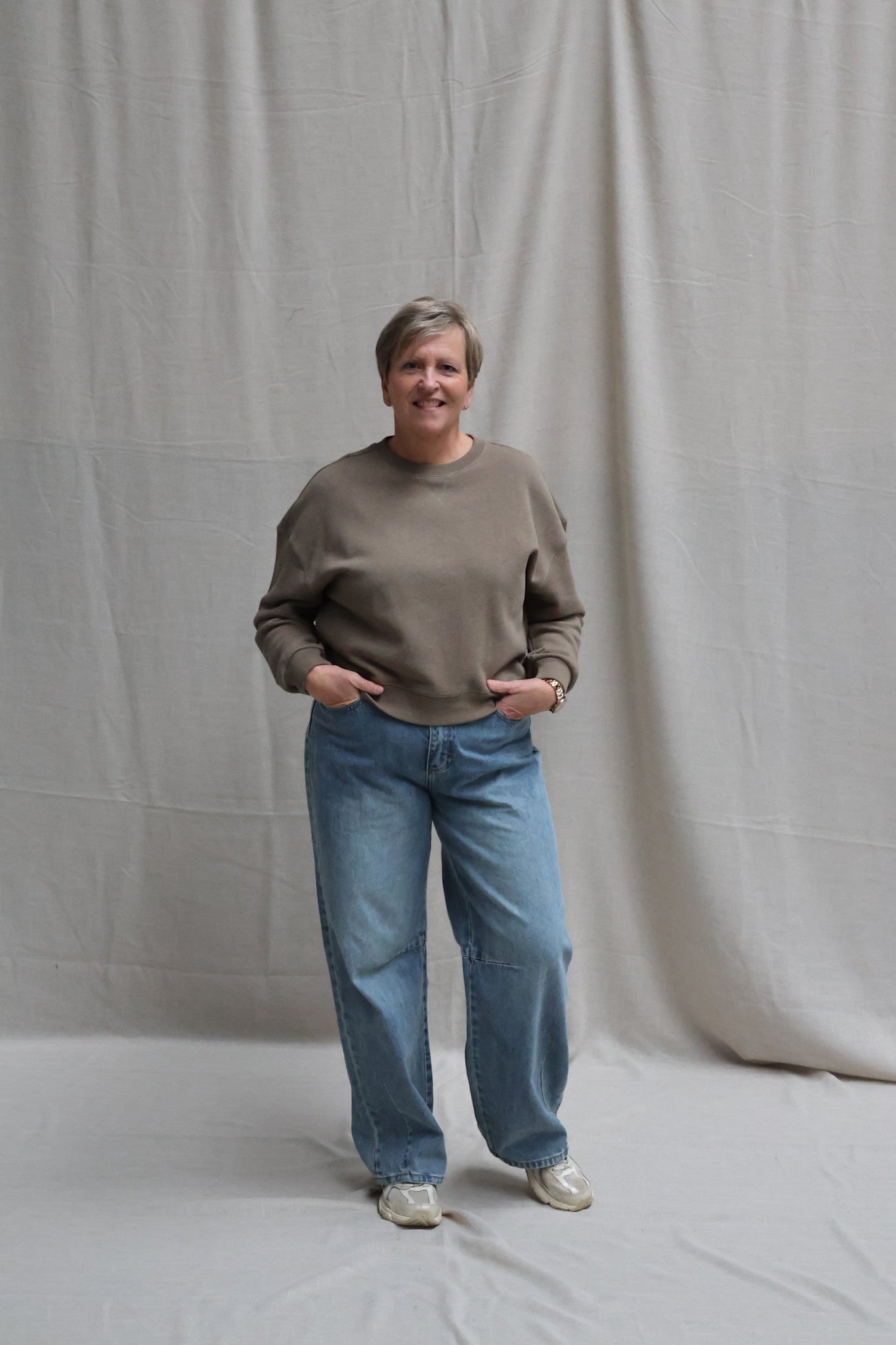 Justine sweater kaki