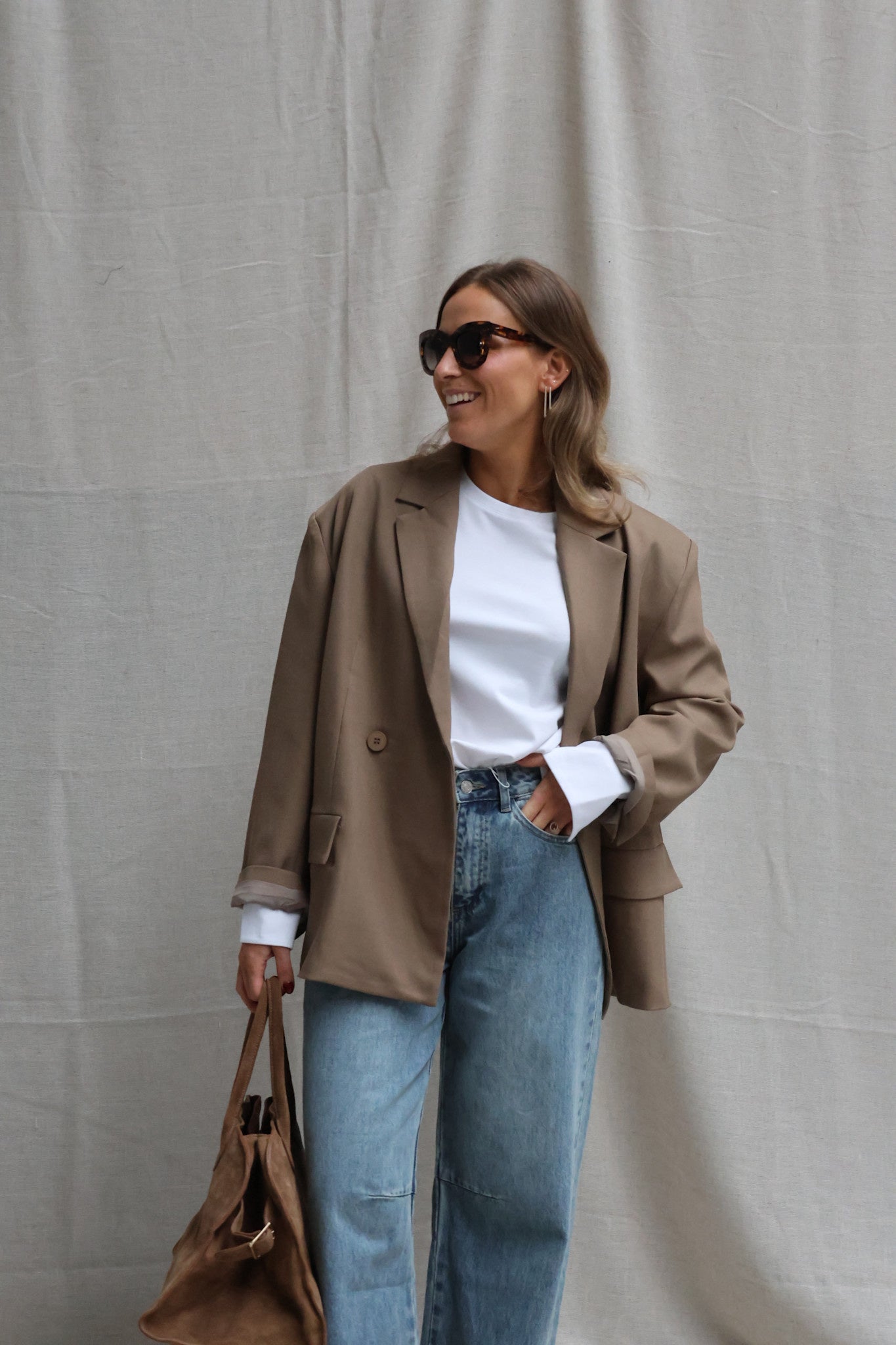 Ayla detail longsleeve white