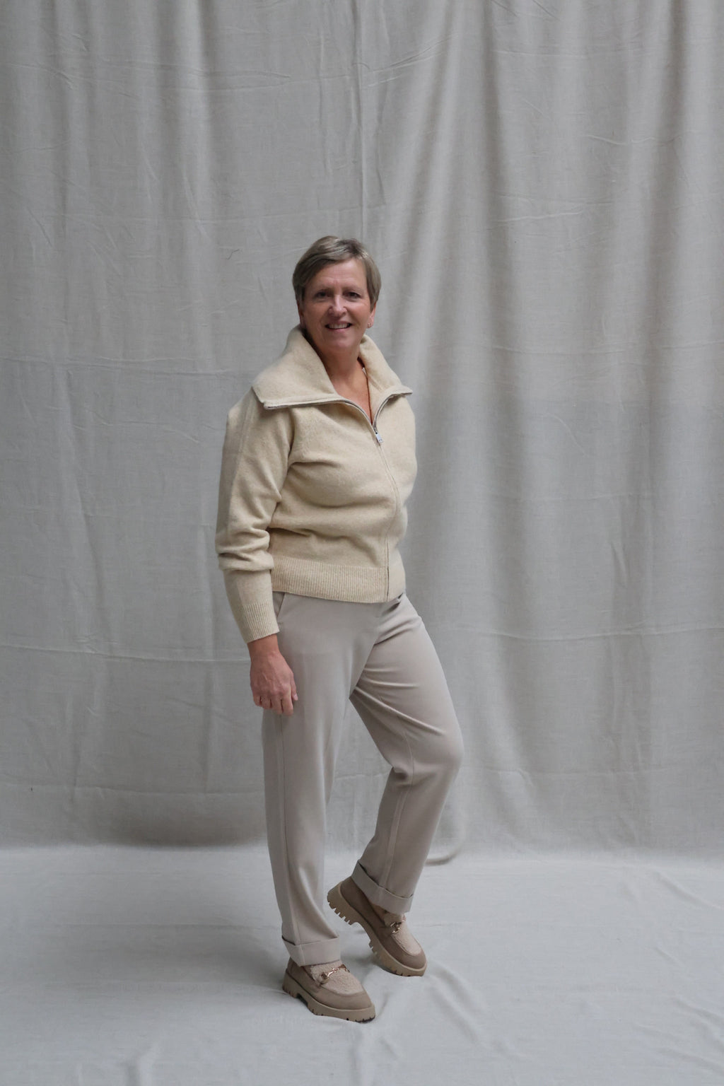 Charlie trousers sand beige