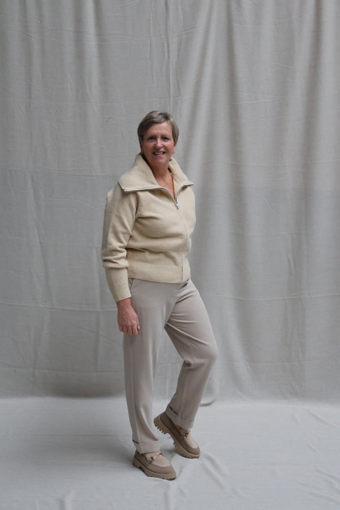 Charlie trousers sand beige