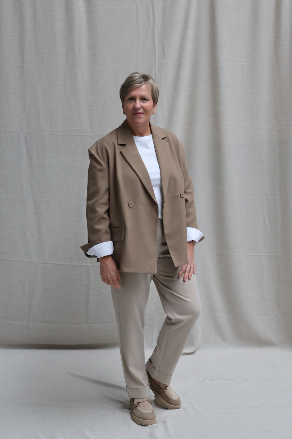 Ayla detail longsleeve white