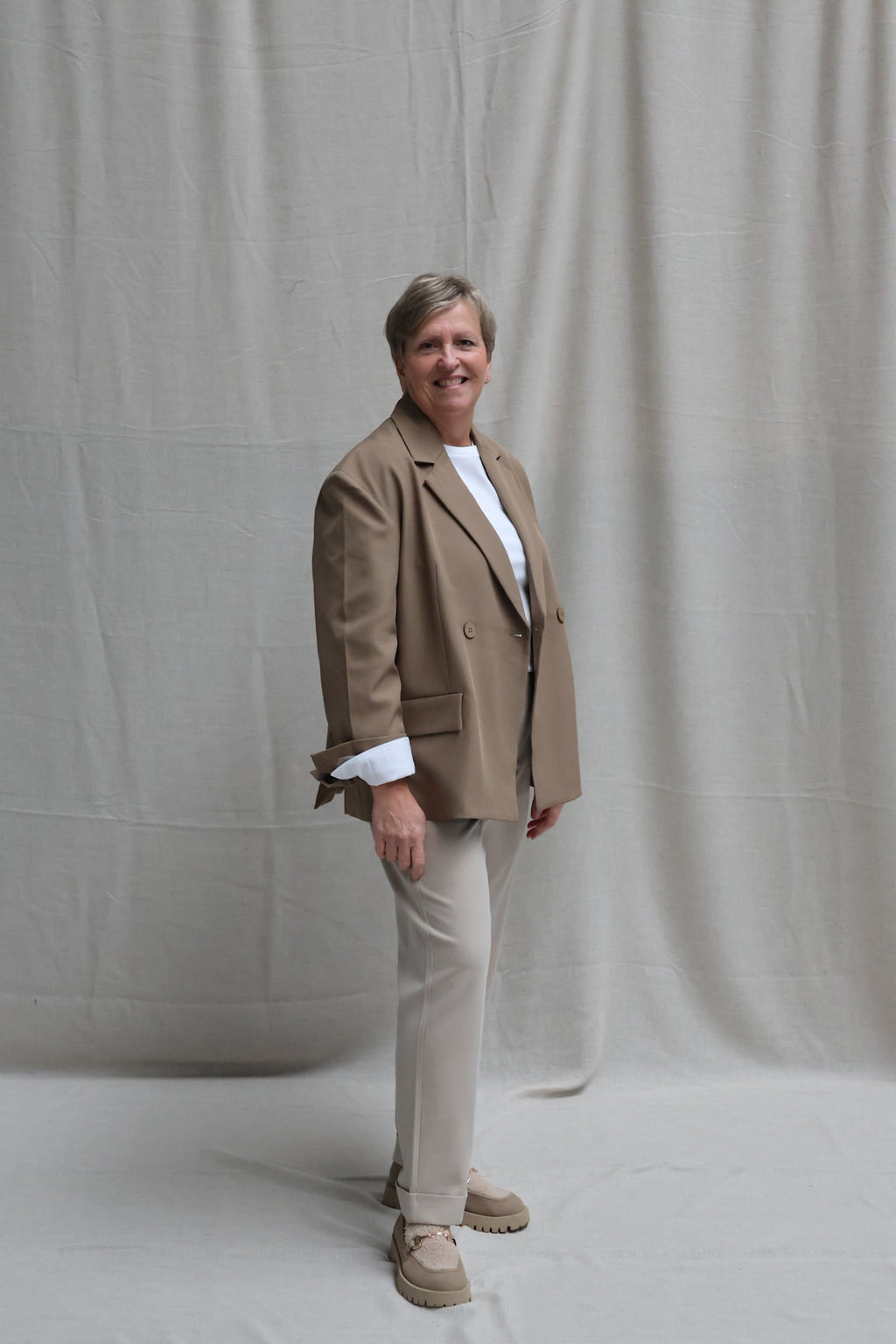 Charlie trousers sand beige