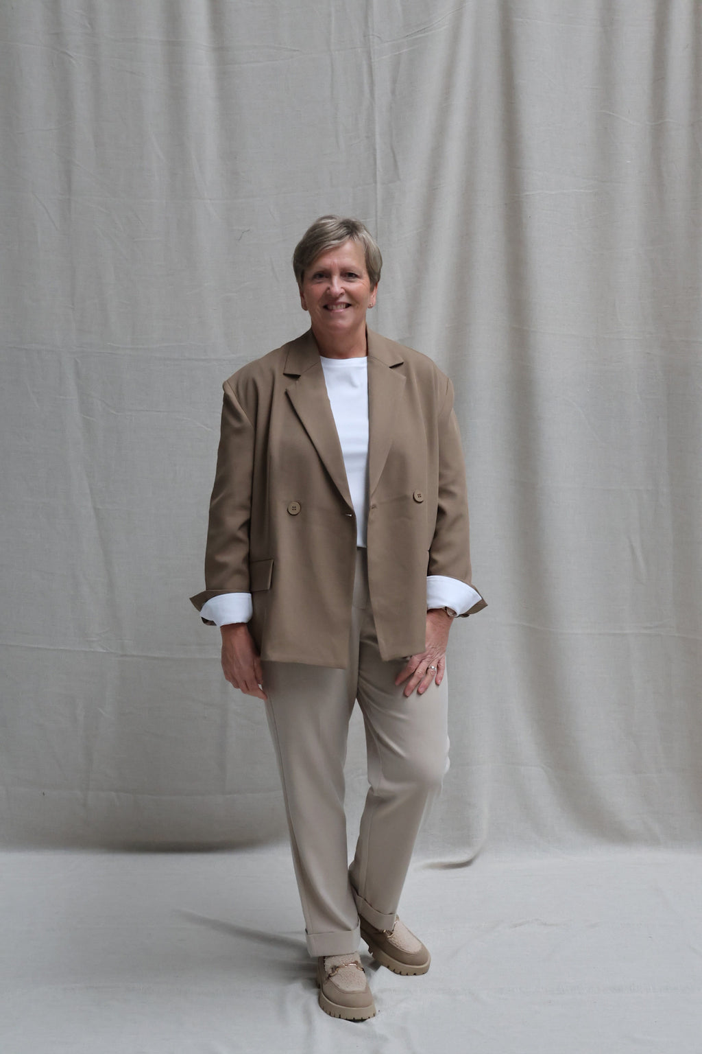 Charlie trousers sand beige