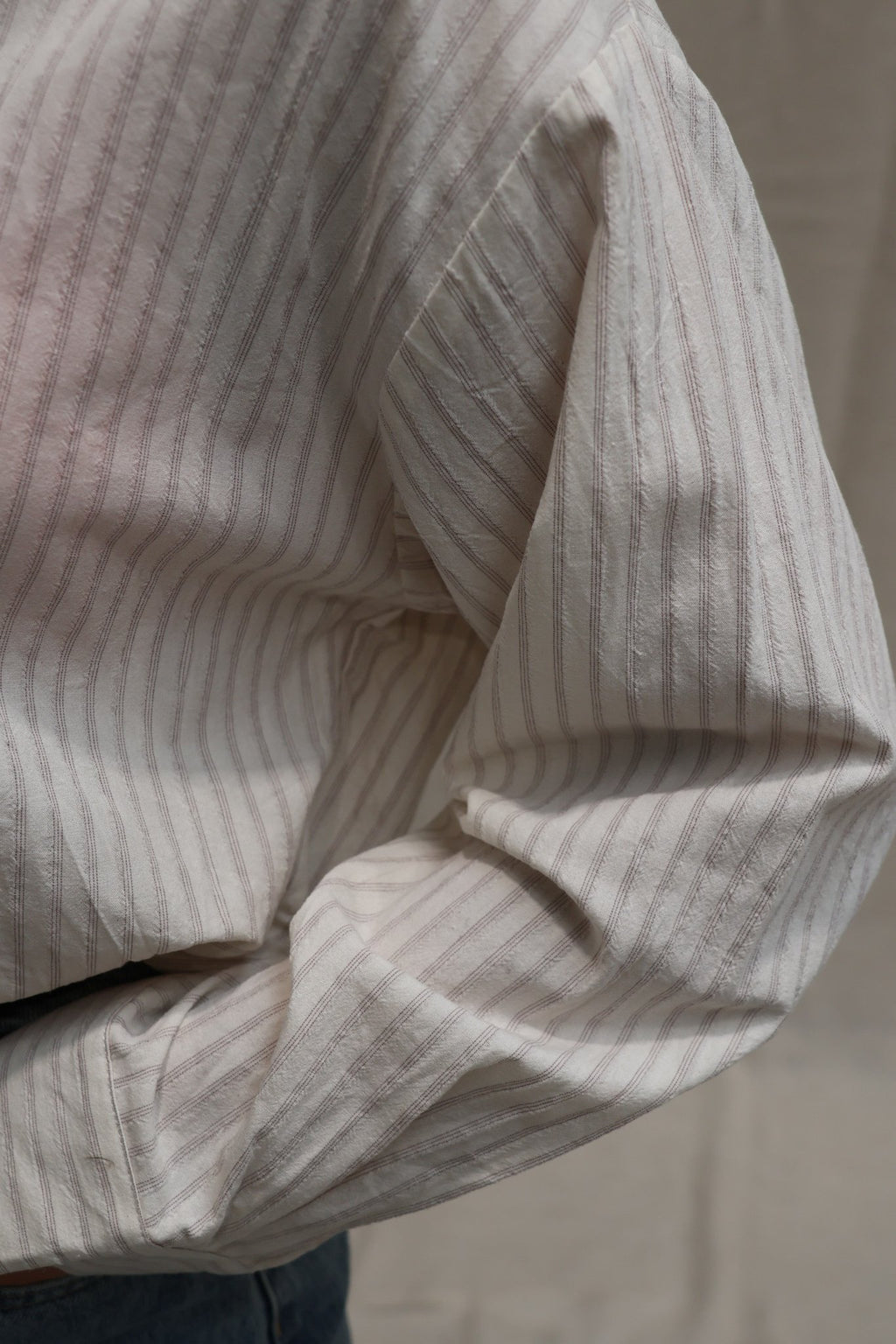 Laurence striped blouse cream/choco