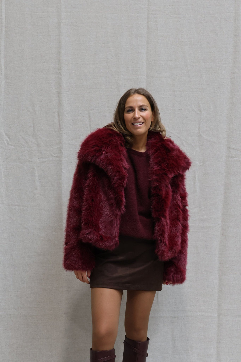 Léontine knit fudge