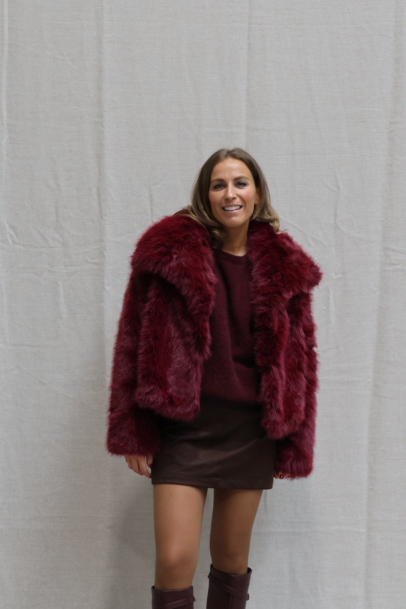 Léontine knit fudge