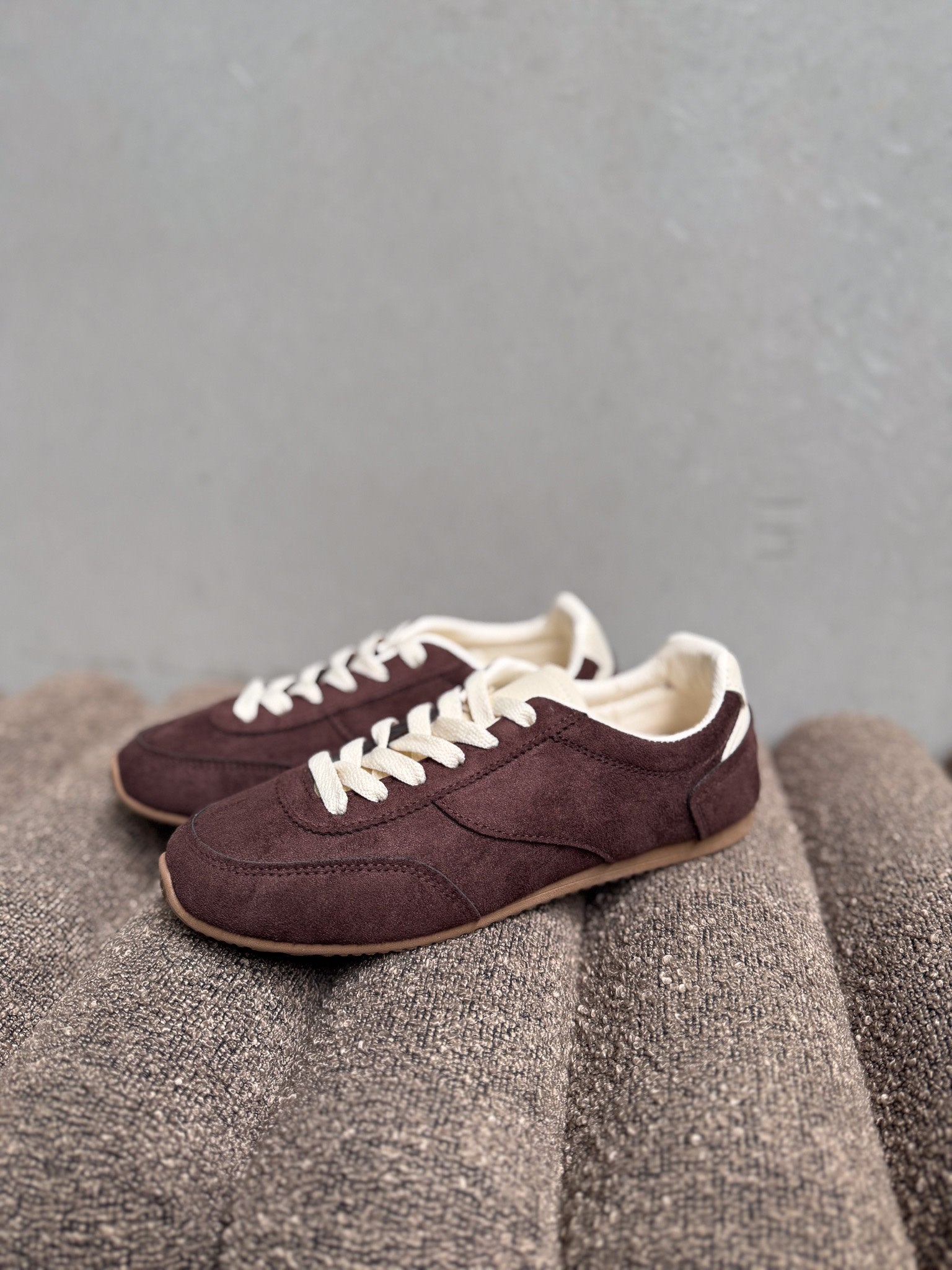 Monique sneakers donkerbruin