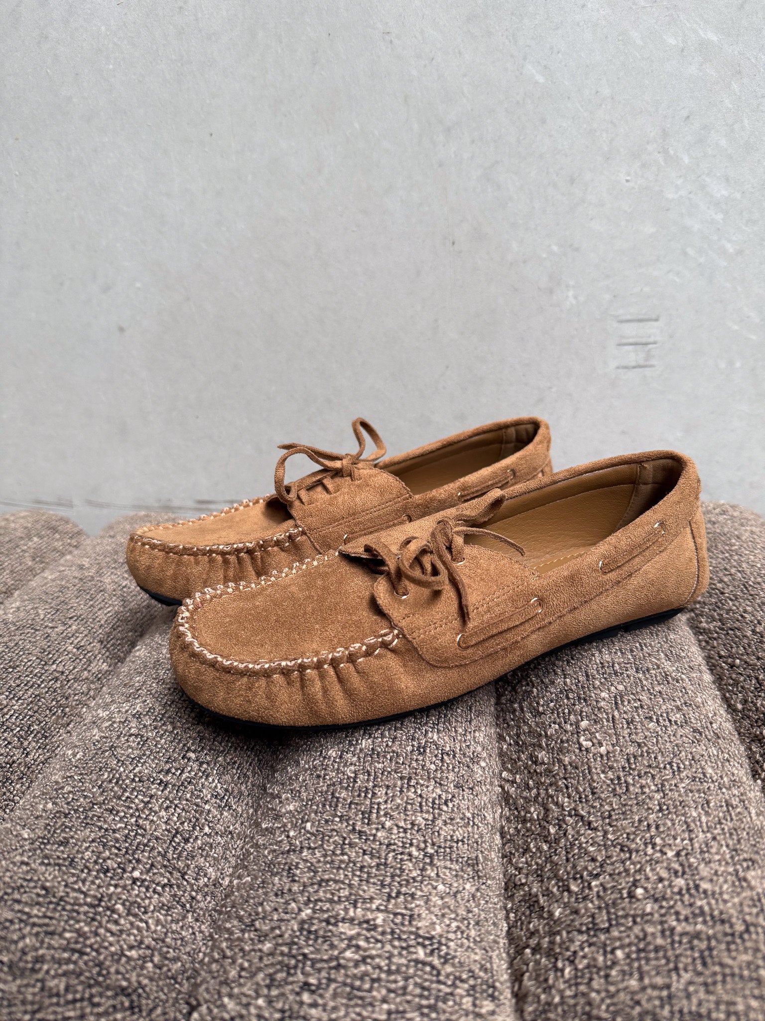 Francine moccasins camel