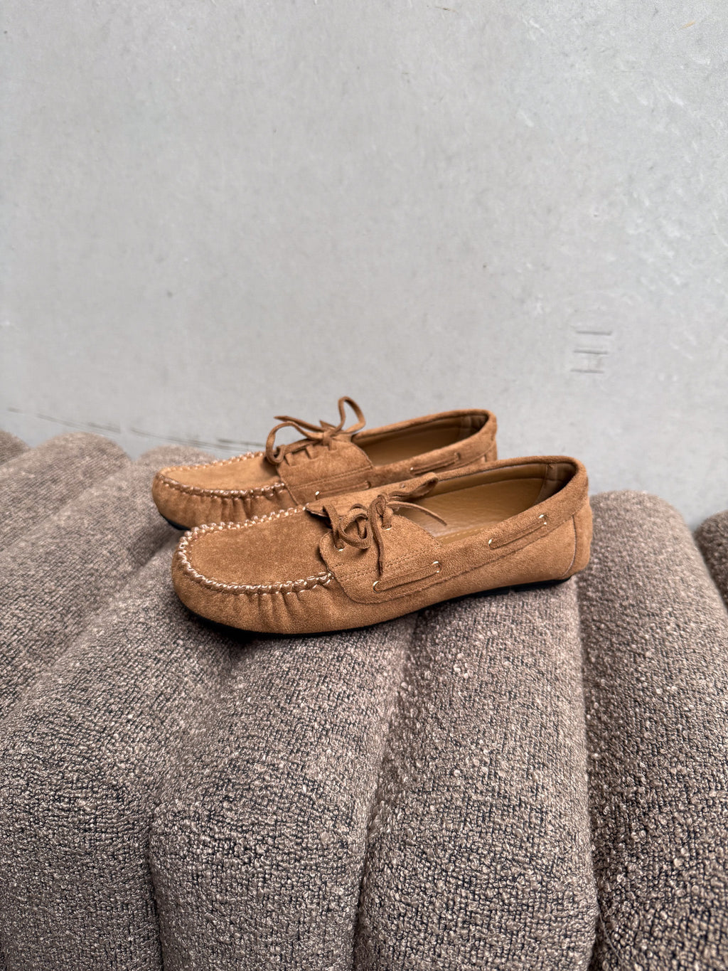 Francine moccasins camel