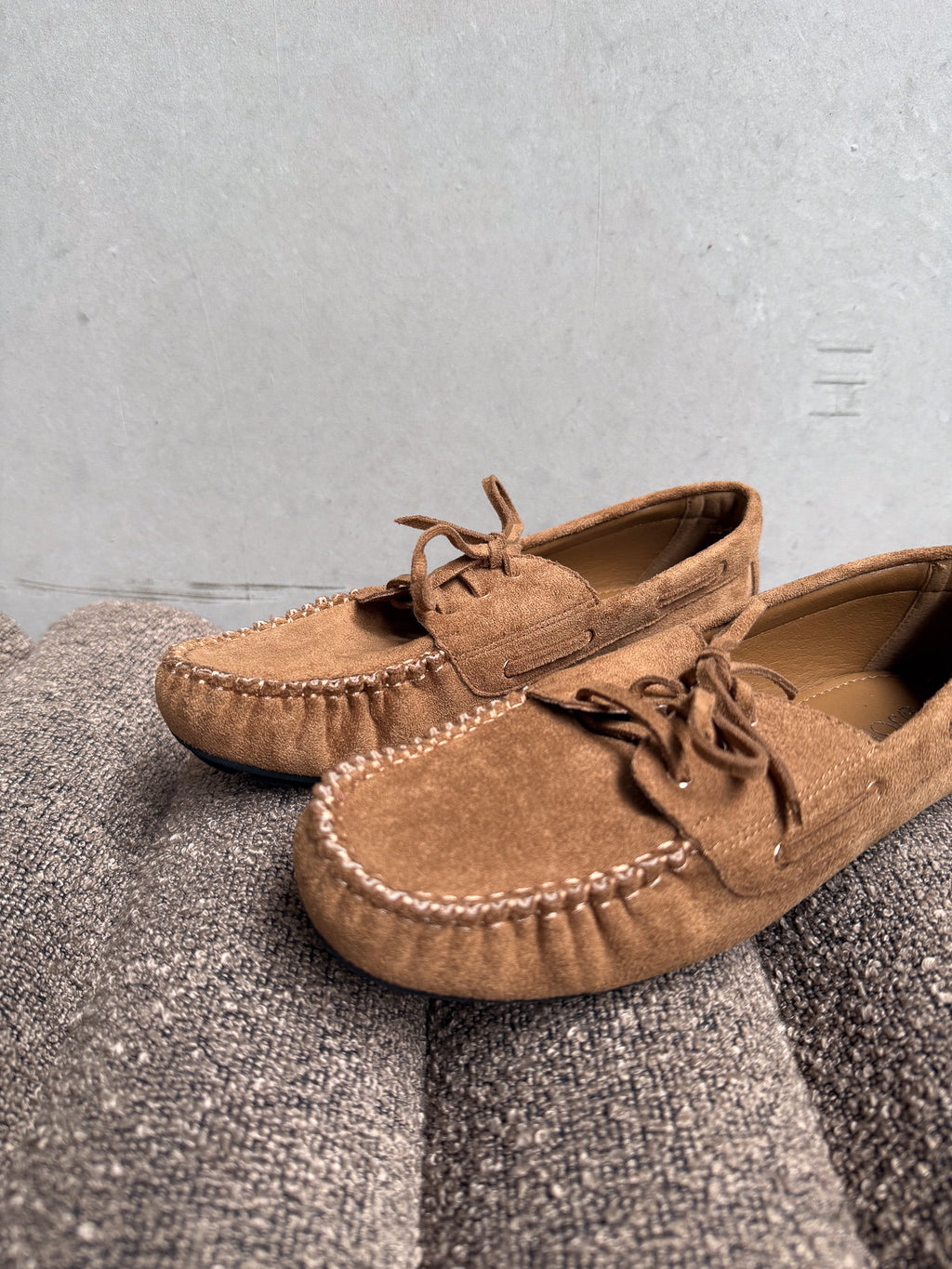 Francine moccasins camel