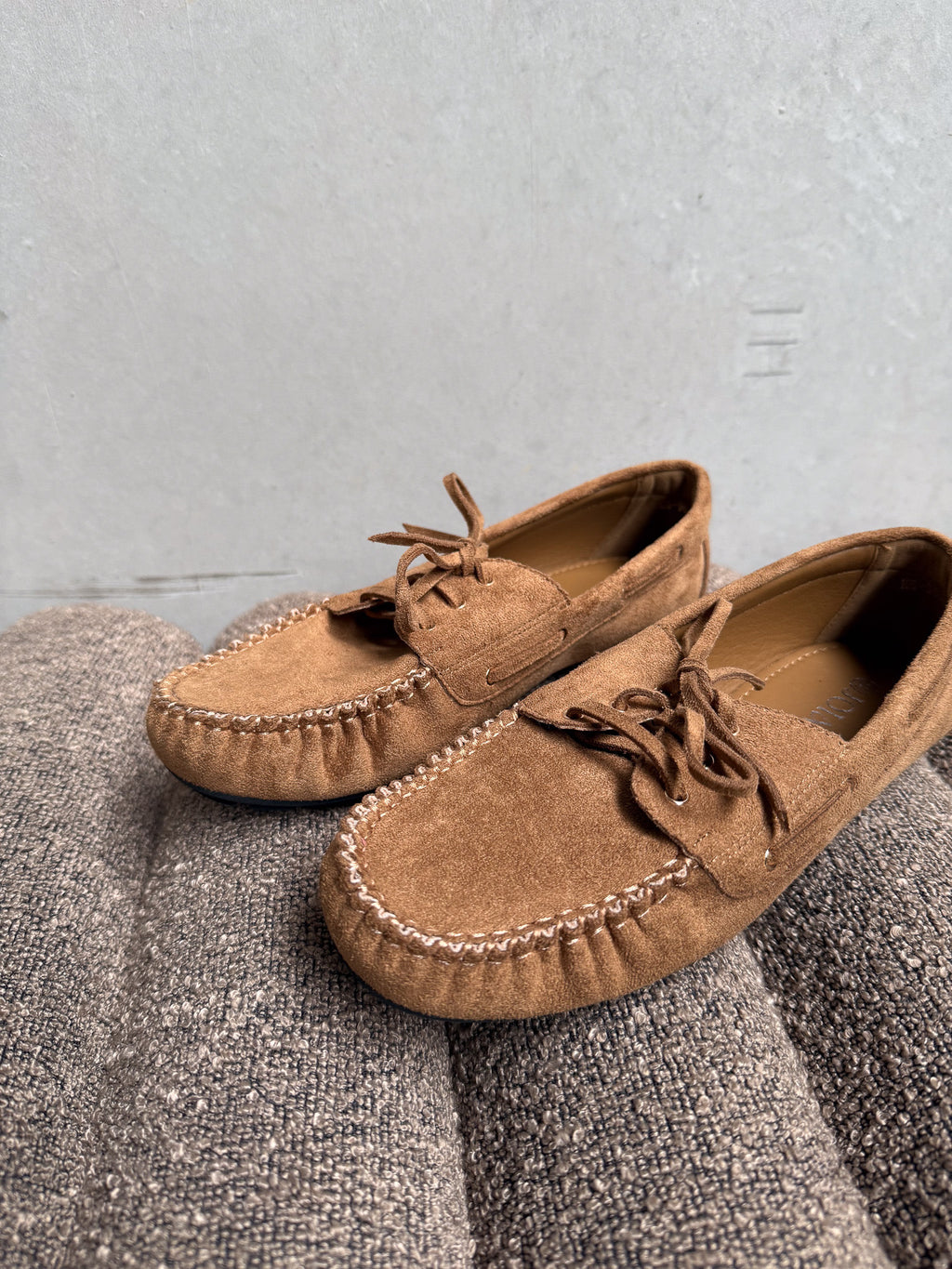 Francine moccasins camel