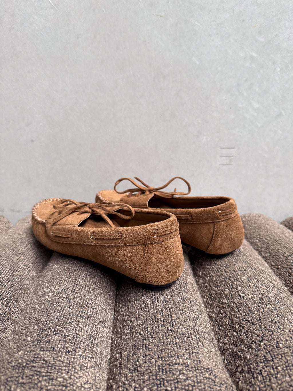 Francine moccasins camel