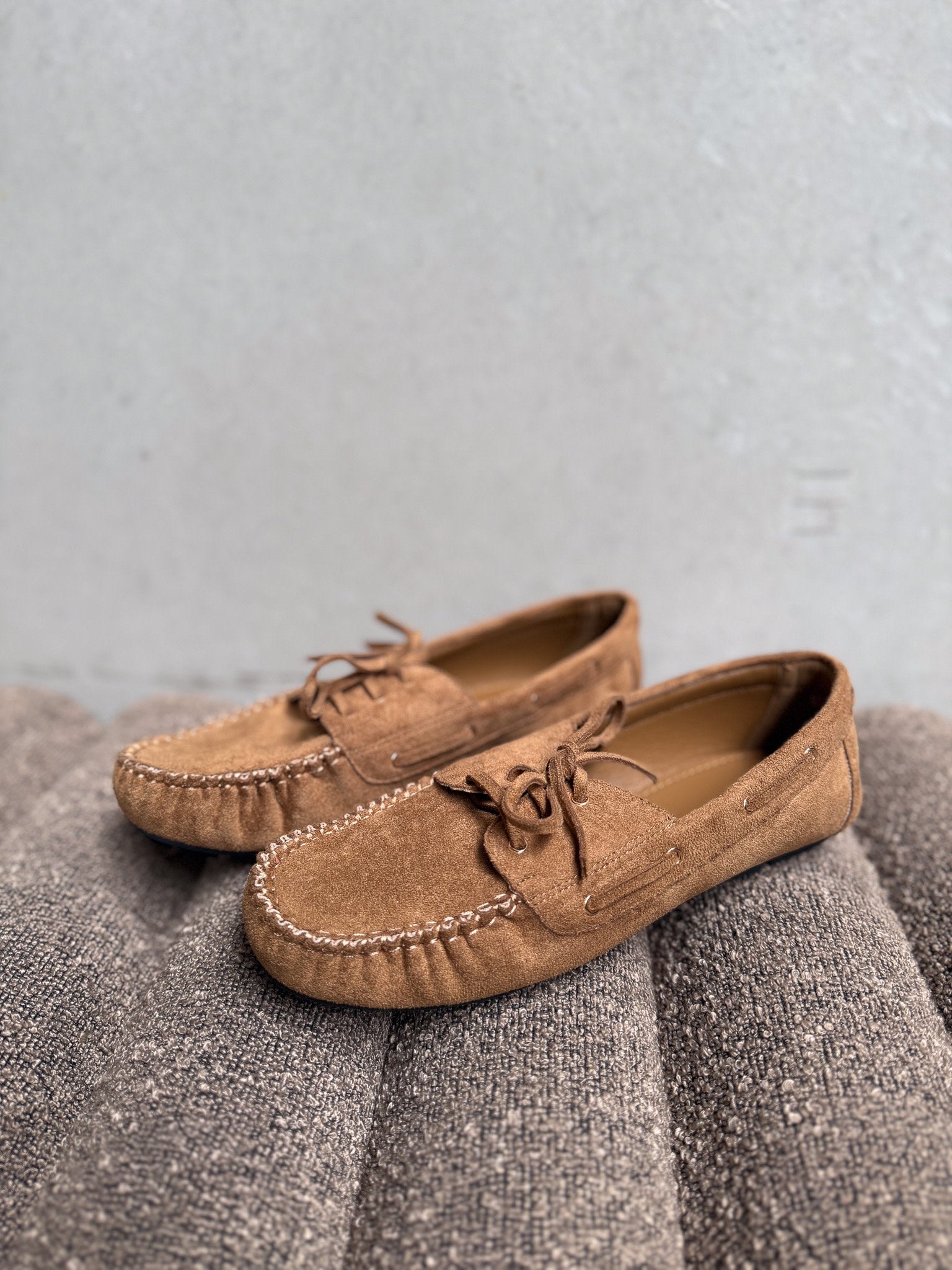 Francine moccasins camel